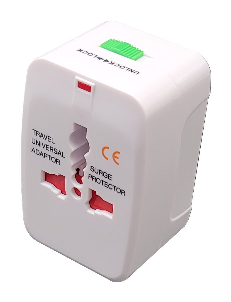 Adattatore universale da viaggio europa-regno unito-usa mod. MK-931