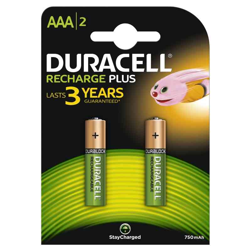 Duracell Value Ministilo (AAA) 750 mAh HR03 in blister da 2 pile