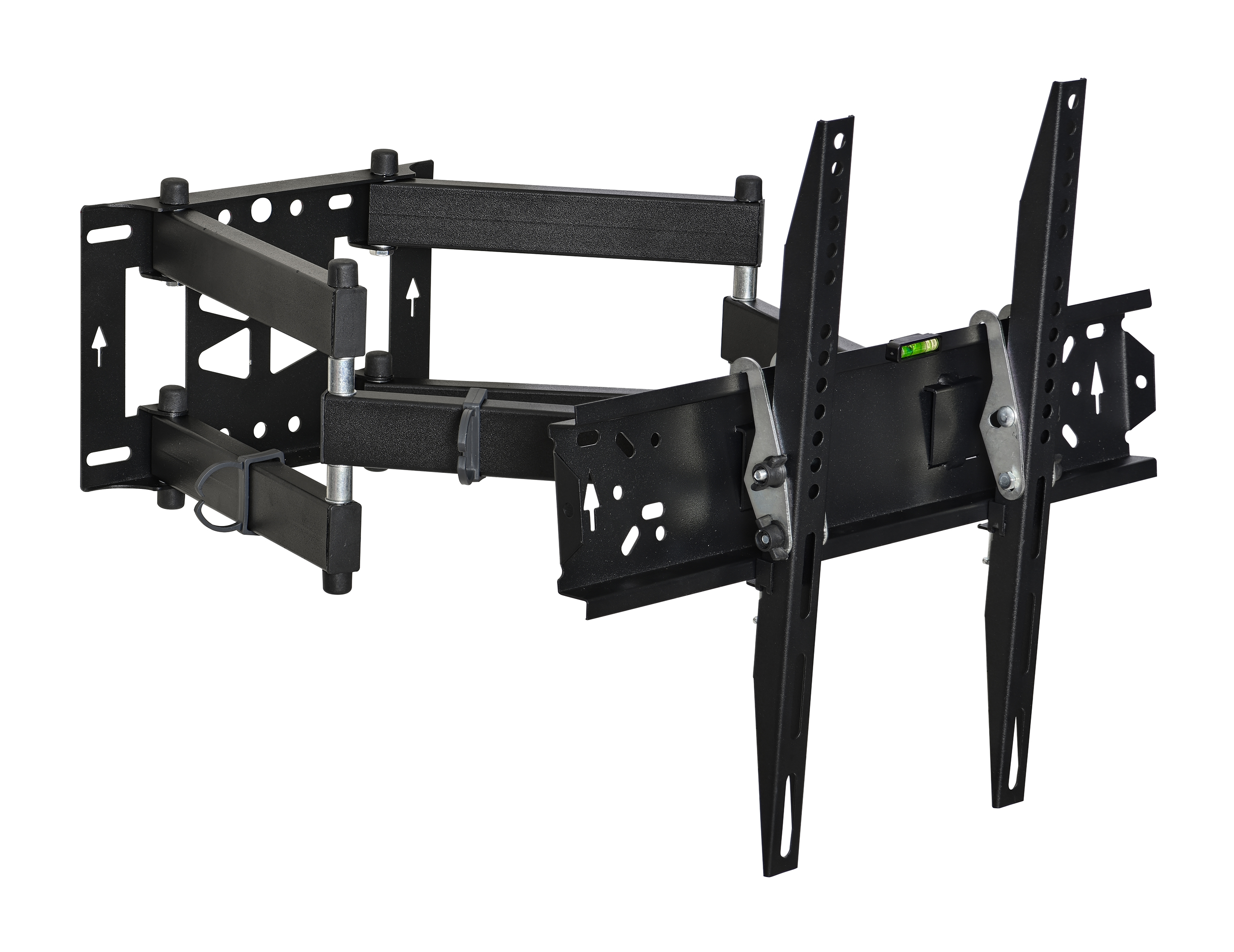 Supporto a parete  a tre snodi per TV da 39" - 70", colore nero, mod. MK-3970