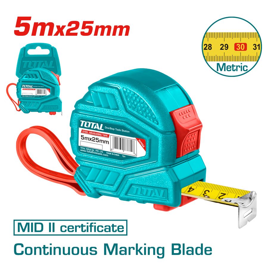 Flessometro - 5m*25mm TMT126352ME