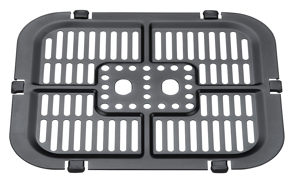 Friggitrice ad aria GIULIA 10L doppio cassetto verticale nera