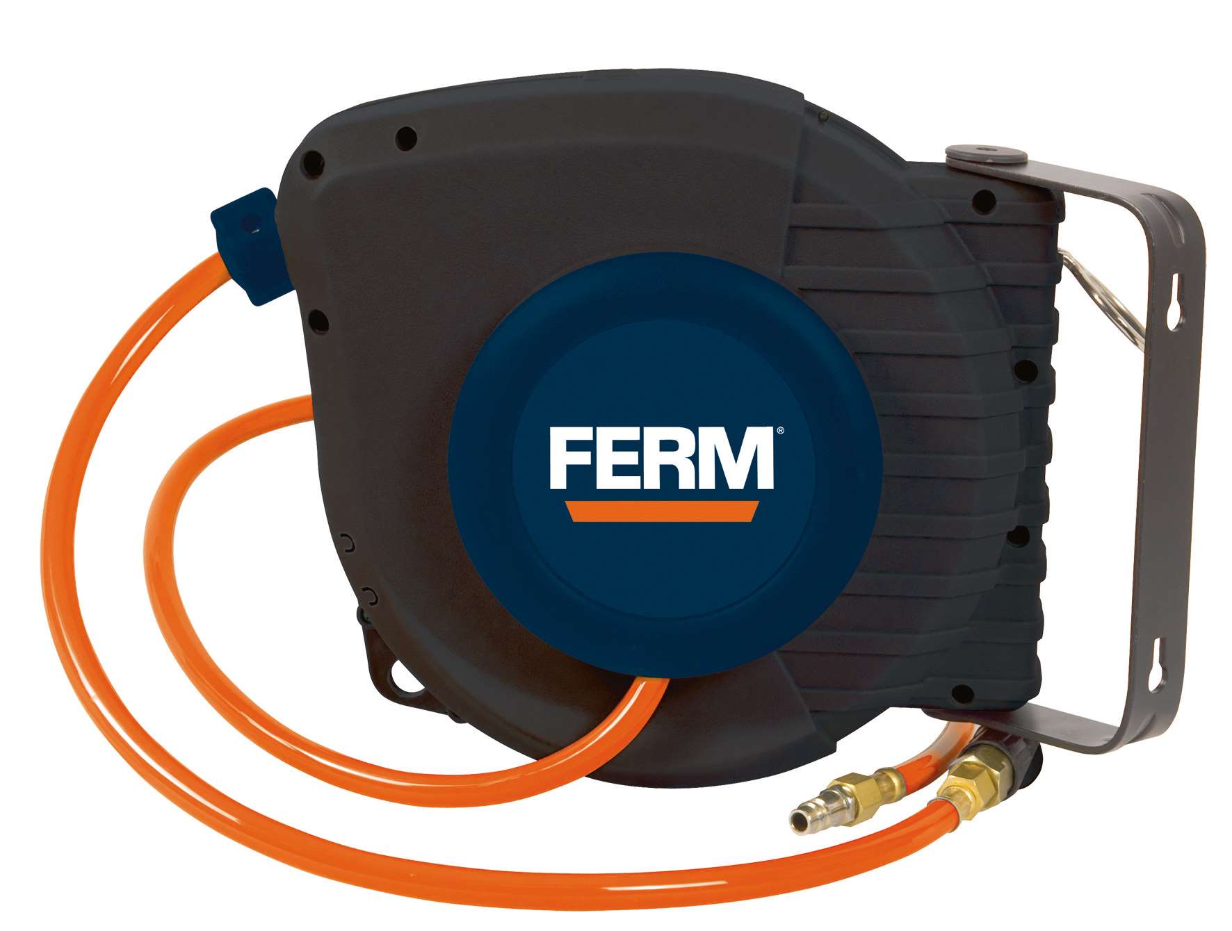 FERM ATA1033 Compressed air hose reel 9 m - pressure 8 bar - weight 3.25 kg