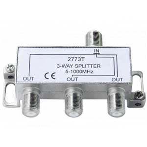 3-Way F Splitter Adapter SP/823-C