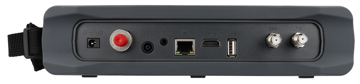 Analizzatore Satellitare Spectrum MKC 6986: H265 + 10bit + WiFi + Fibra Ottica