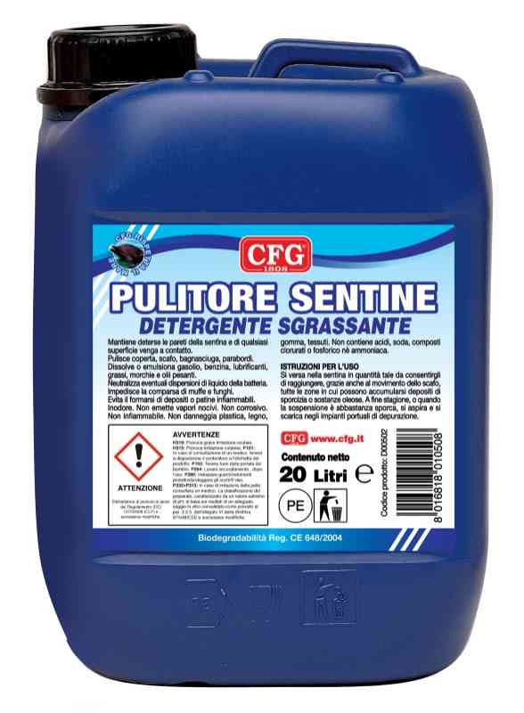 Self-Cleaning Bilge Cleaner Concentrate, Biodegradable 5 Litre Can D00501 CFG