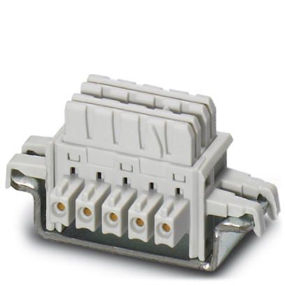 DIN rail and/or panel enclosures ME 6.2 TBUS-2 1.5/5-ST-3.81KMGY-2969401