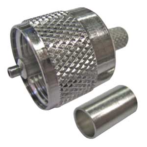 Spina Volante UHF CrimparePer Rg58 PL/259/C1-C