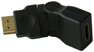 Adatt. girevole video spina/presa hdmi - 1 pz. HDG-6218H F/M ADAPTOR MKC
