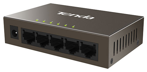 SWITCH TEF1005D 5 DOORS 10 / 100MBPS METAL DESKT