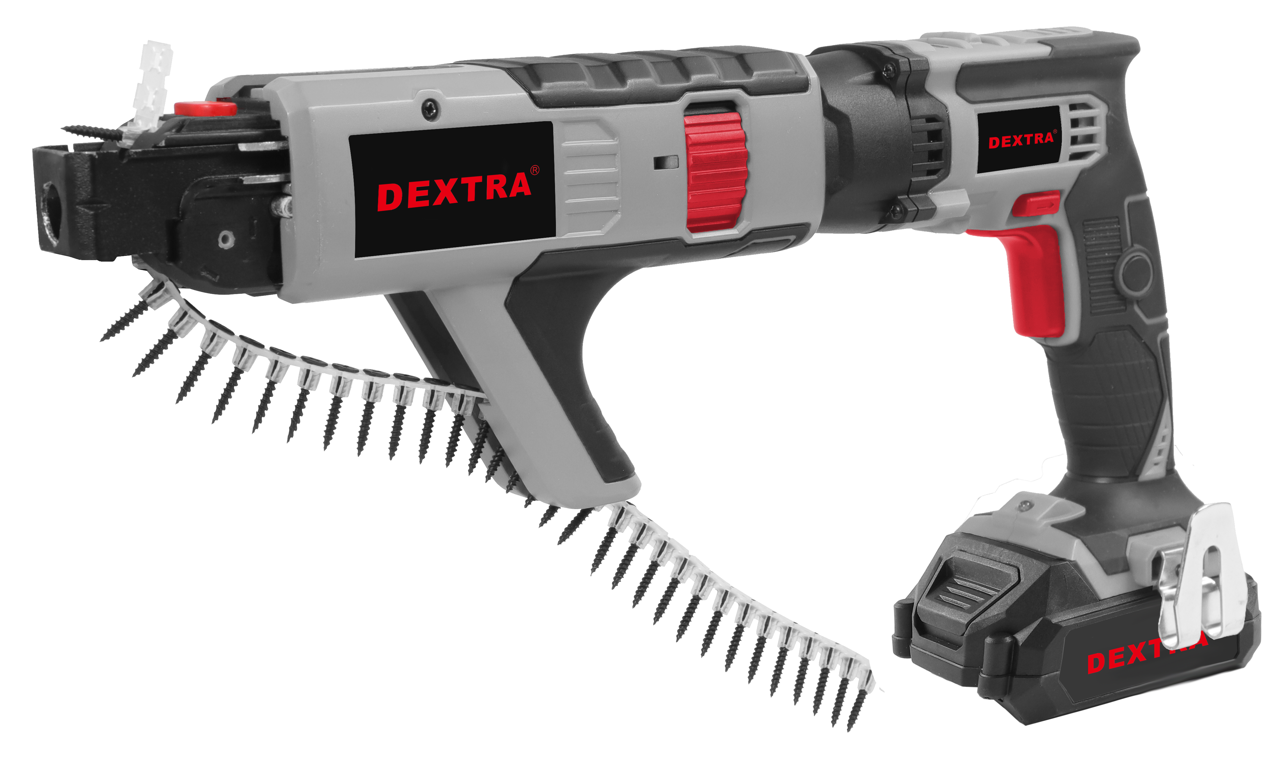 Avvitatore per cartongesso 20V 15 N·m 4.000 rpm con attacco magnetico 1/4” DEXTRA