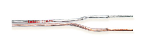 Tasker C105 2X0,75 TRASP. Flat cable