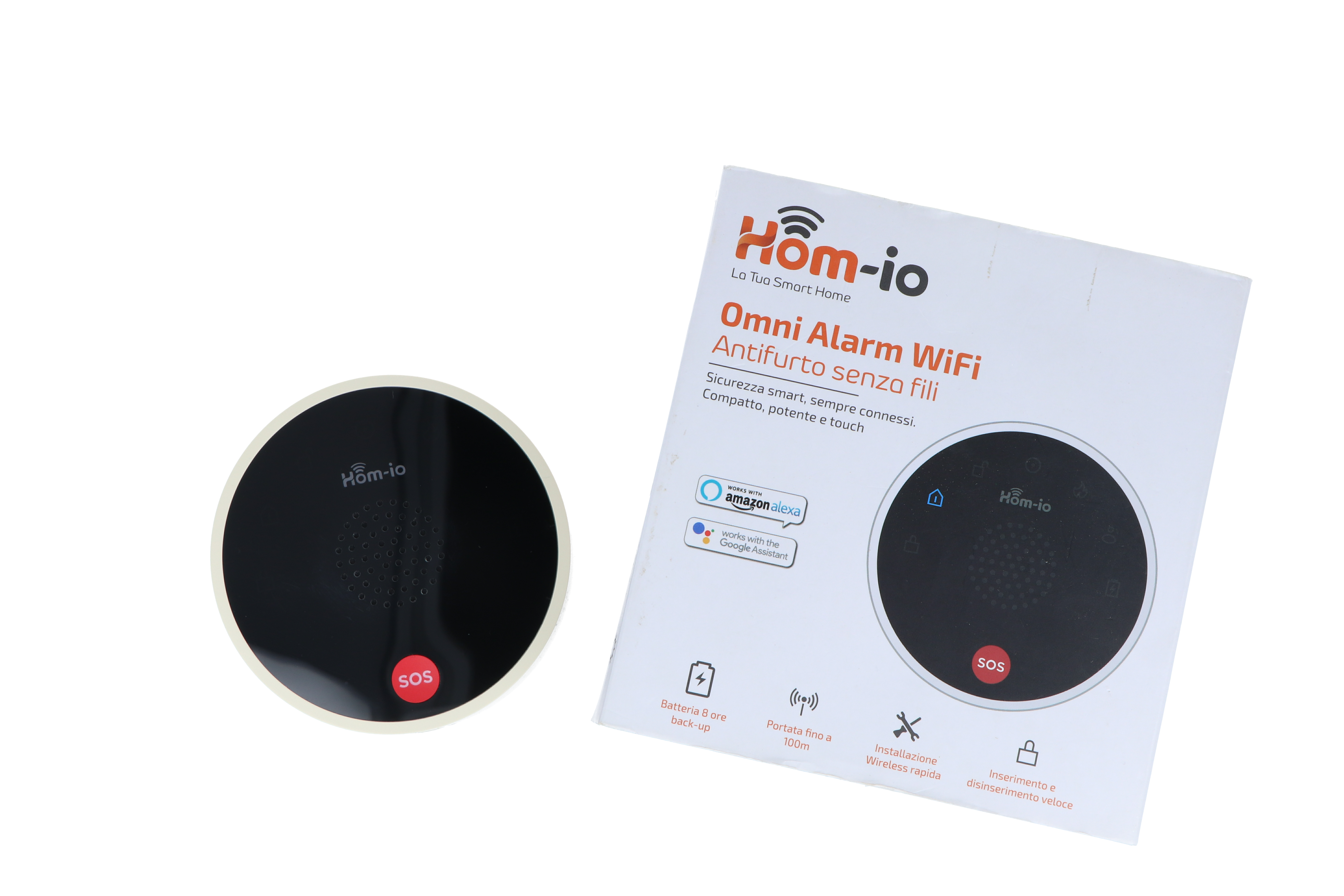 KIT WiFi di Allarme SMART "Omni Alarm" Stand-alone / compatibile HOM-iO