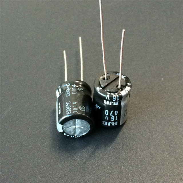 COND.ELE.RADIAL 220UF 25V RJB CUT3.5LI8X12 105C