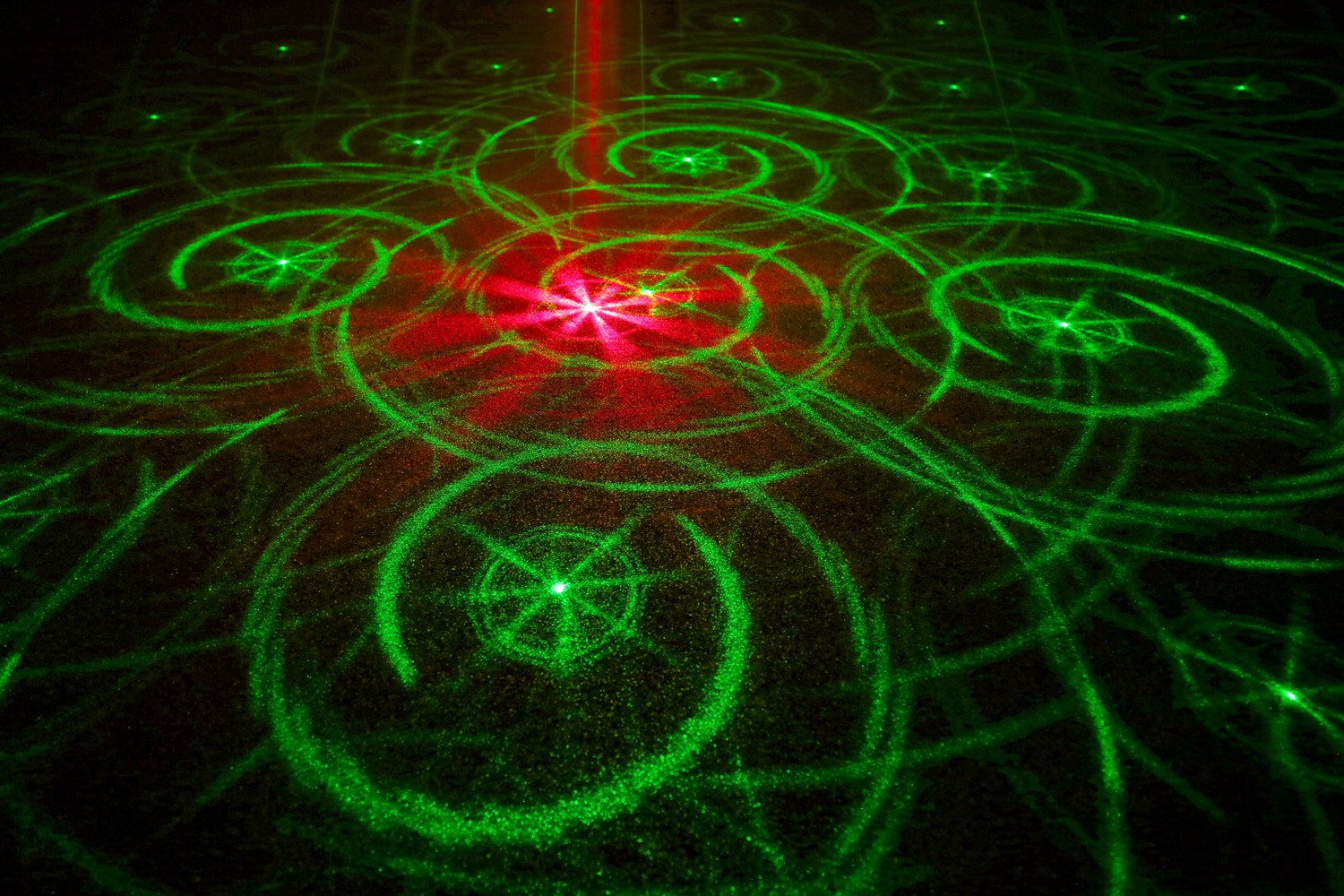 TITANIA doppio laser RG da 200mW GOBO