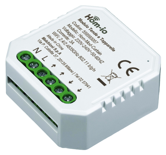 Modulo switch tapparelle-Tende -3A  WiFi Hom-Mod-Curtain