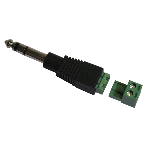 Adatt. da spina jack stereo 6,3mm a vite 1pz FA-2711 - 6,3MM MKC