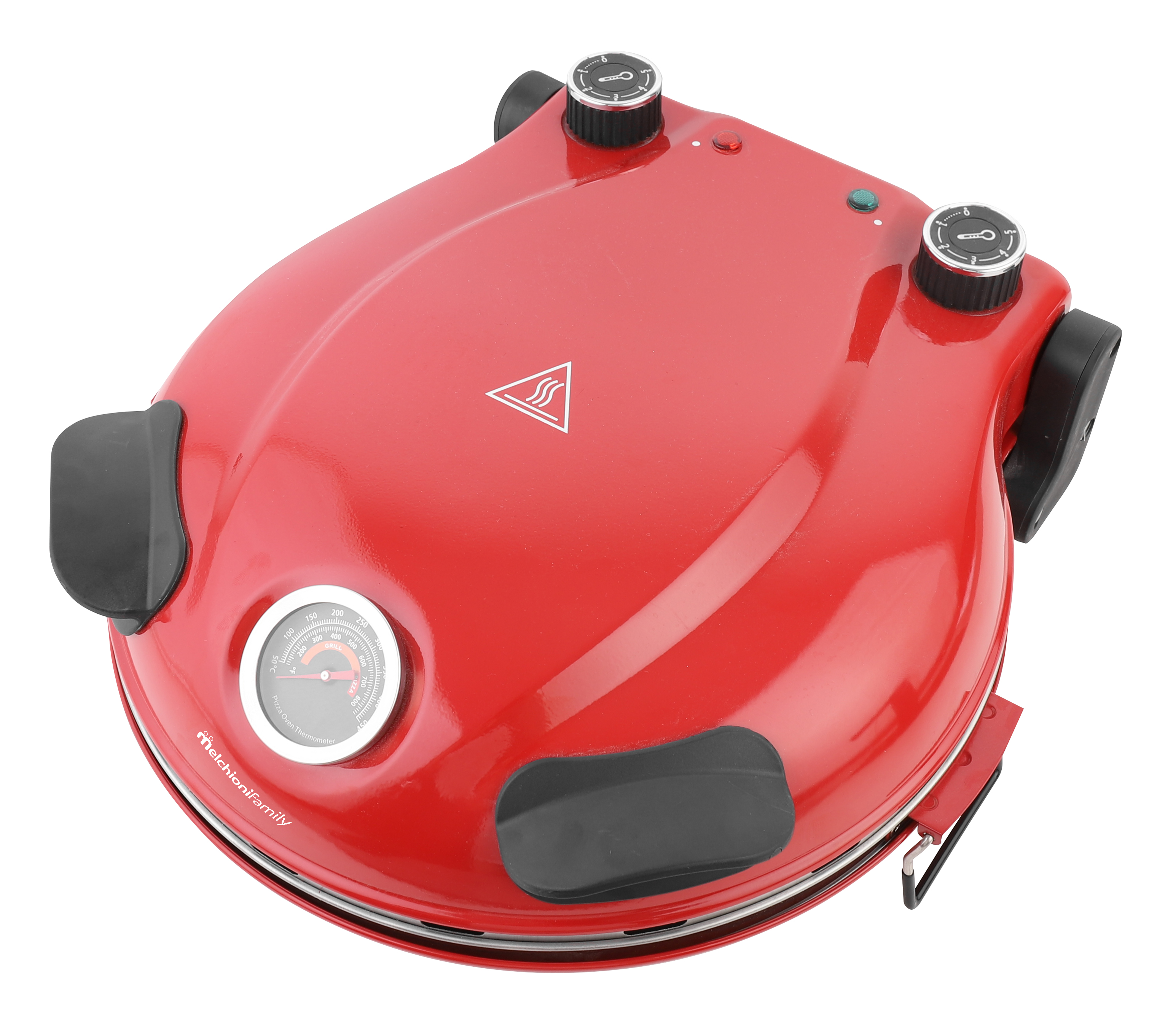 Forno pizza BELLANAPOLI PLUS con termometro e doppia resistenza