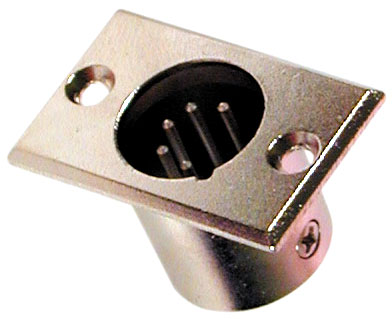 SPINA TIPO CANNON 5POLI DA PANNELLO