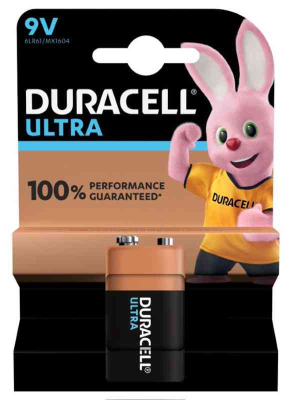 Duracell Ultra Transistor (9V) MN1640 in blister da 1 pila