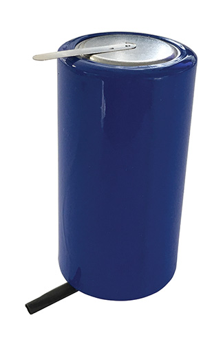 Batterie litio cilindriche CR123 3V 1300mAh con terminali a saldare CR123A FKB