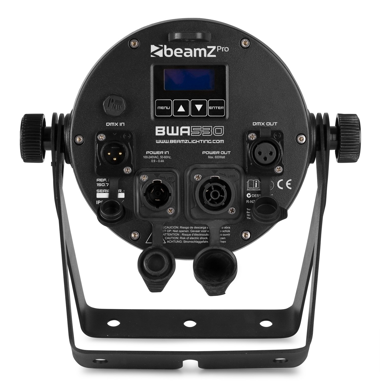 Faro PAR LED da esterno IP65 RGBW 7X 10W 4-IN-1