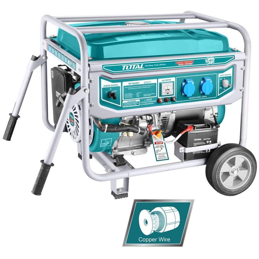 Generatore di Corrente Carrellato - 5,5 Kw TP155001