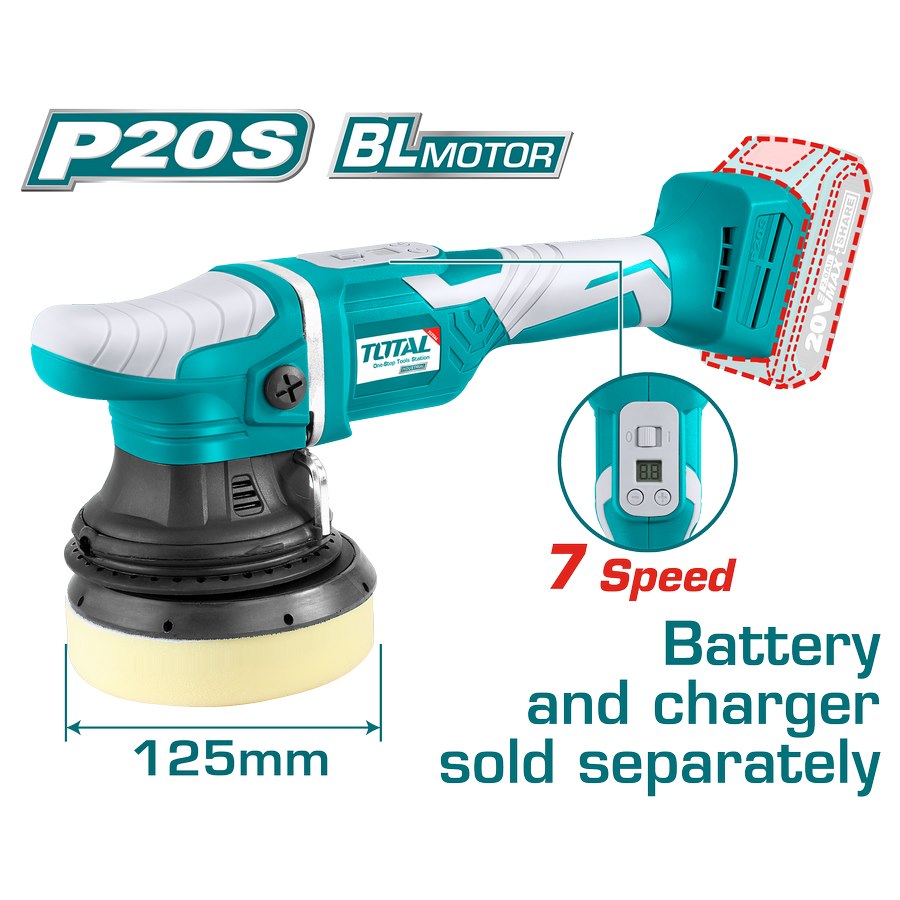 Lucidatrice da 125mm - One battery TAPLI2002