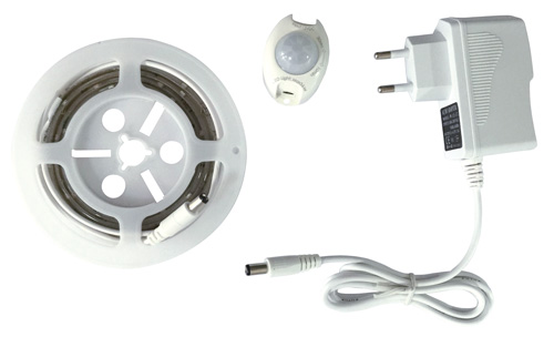 Striscia LED kit sensor light bed singolo 4000K kit LED