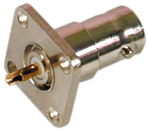 UG/290T Socket bnc for panel square flange