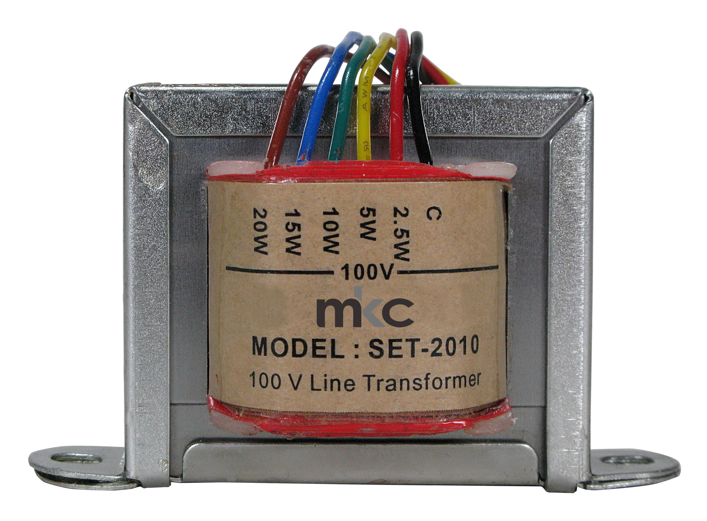 Trasformatore di linea da bassa impedenza (4-8 Ohm) a 100V. mod. SET-2010