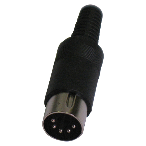 JBD5P-C Plug din flying shielded 5 poles