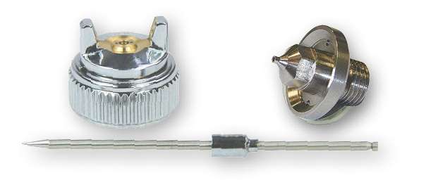 ASTURO 0090410SR Serie ago-cappello-ugello per H2010 ugello Ø 1,0 mm