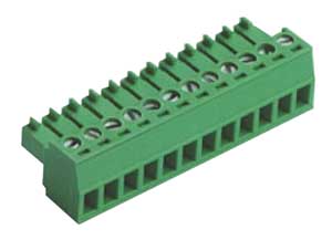 Morsetto 3 Posizioni P3.81mm 8A A Carrello COMP/25003-C