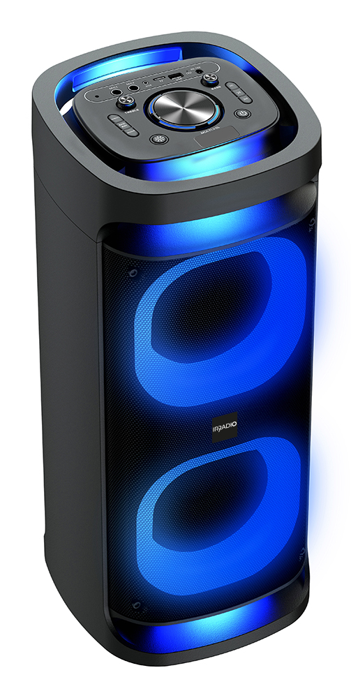 Party Speaker IR-PS80 OMNIA4-Sound da 80W con Diffusione del suono a 360°