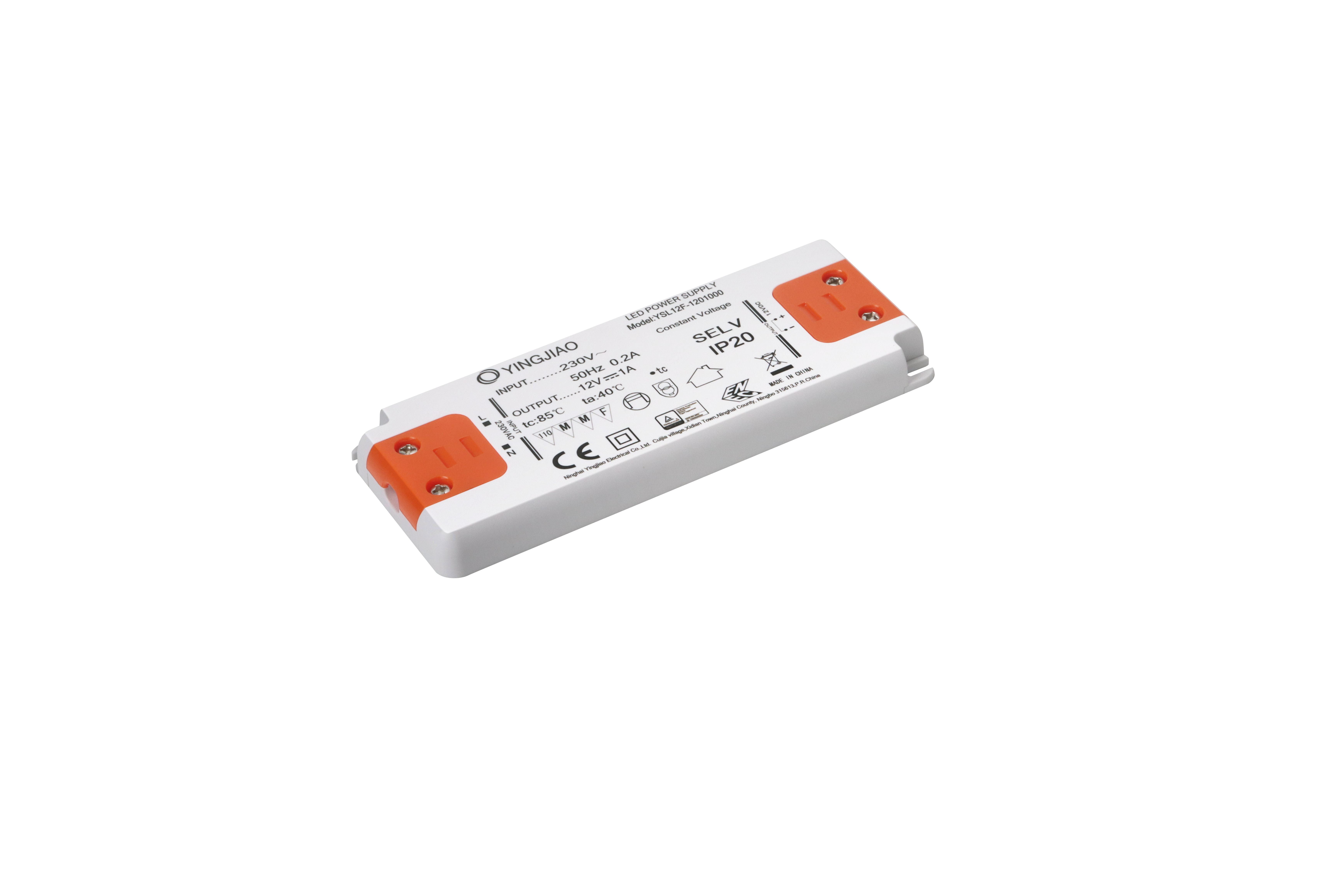 Ultraslim LED Driver Constant Voltage 12V - 12W IP20