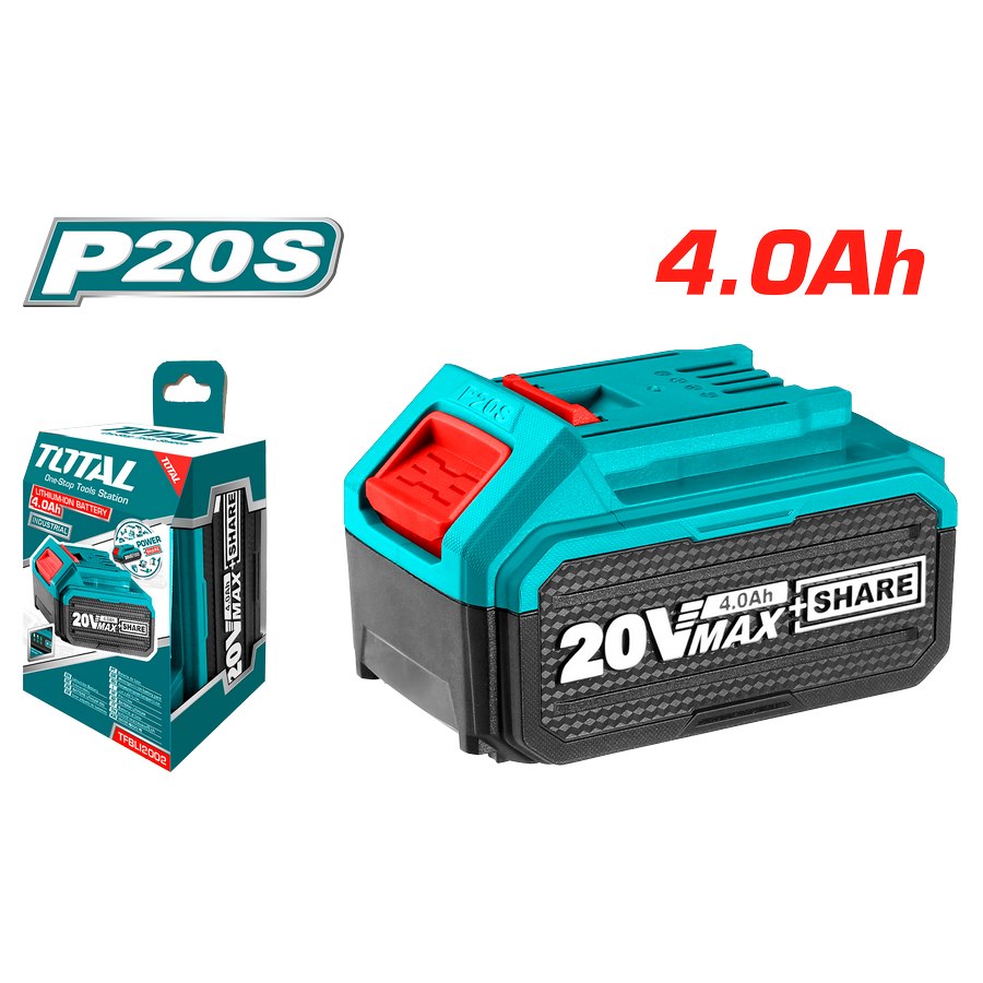 Batteria al Litio 20V - 4Ah One Battery TFBLI2002E