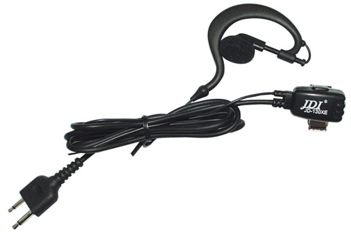 Microfono-auricolare ad uncino con ptt JDI 1301E