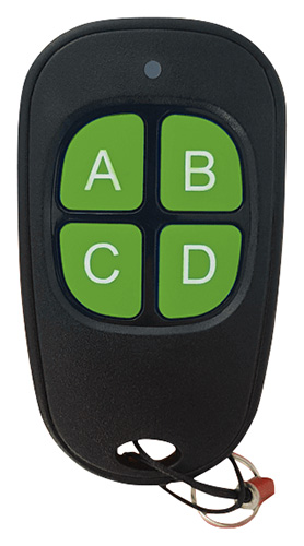 Radiocomando universale autoapprendente frequenza fissa 433mhz, a 4 canali