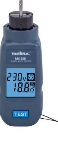 C.A. MX 531 - TESTER FOR TT NEUTRAL SYSTEMS, 2P+T SOCKET UNDER VOLTAGE ...