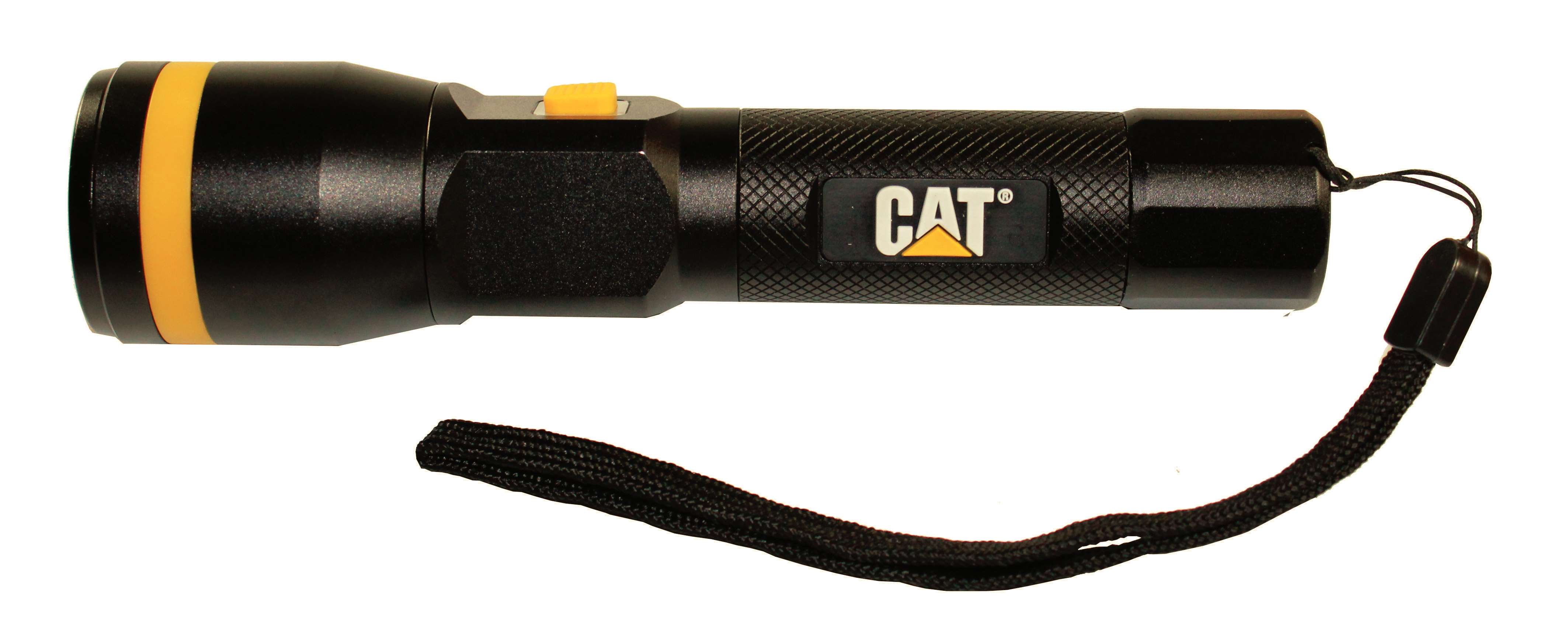 CAT CT2505 | Tactical torch with adjustable focus, 550 Lumens, USB rechargeable and power bank function