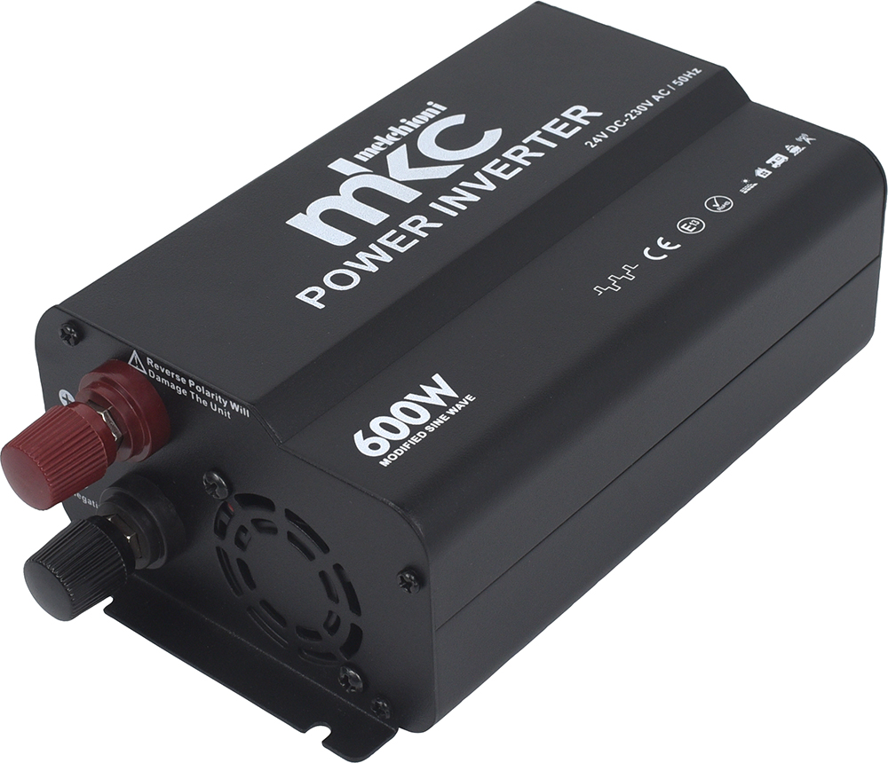 INVERTER MKC-RS600M-24 24VDC 230VCA 600W SOFTSTART ONDA MODIFICATA