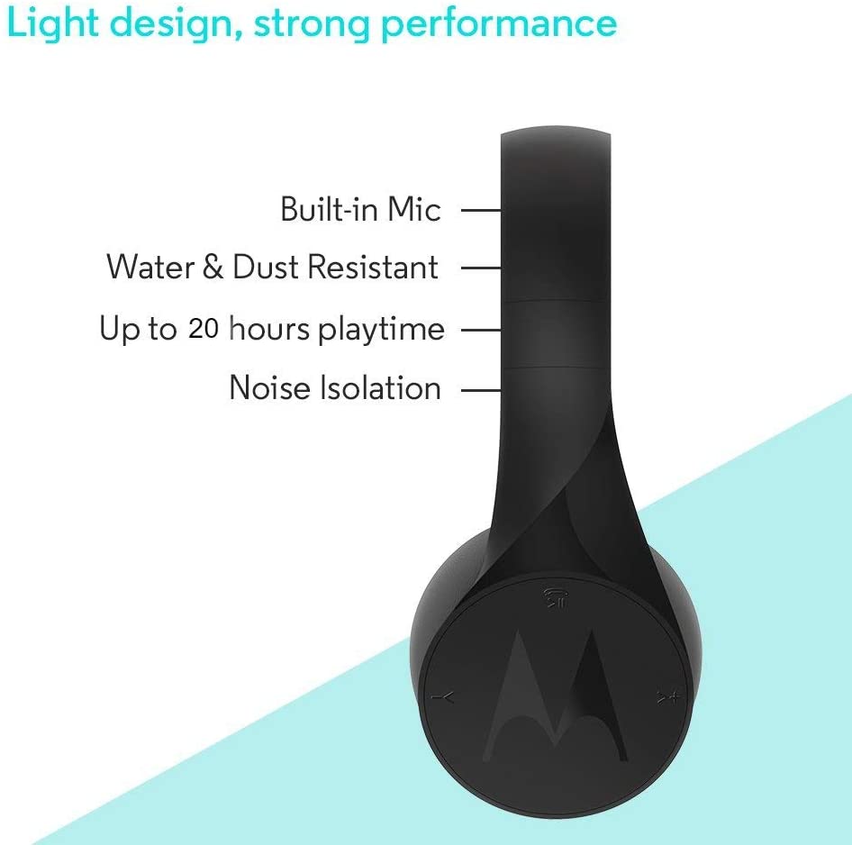 Stereo headphones with Bluetooth function Mod. Pulse Escape black
