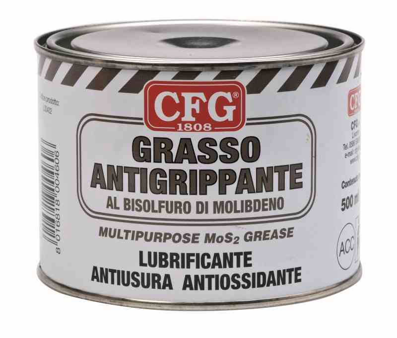 Grasso Antigrippante Bisolfuro Di Molibdeno Barattolo Da 500mL L00402 CFG