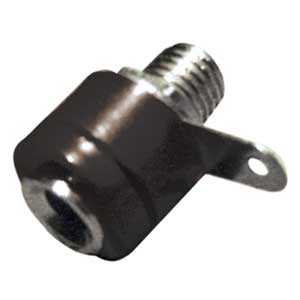 4mm Black Panel Bushing BO/9-C