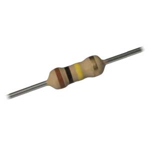 Resistenza Carbone Film 1/2W ±5% Tb-1 1K CR50/1K-C
