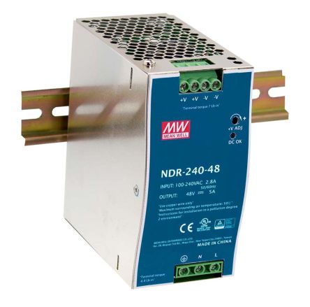 MEANWELL NDR-240-24 Single-phase Converter 24V 240W