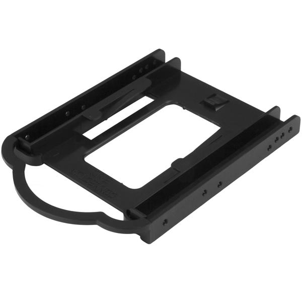 Startech.com BRACKET125PT Staffa di montaggio per SSD/HDD da 2,5" - Kit di montaggio/Adattatore hard disk da 2.5" a  3,5" - Installazione su slot 3.5" senza utensili (BRACKET125PT)