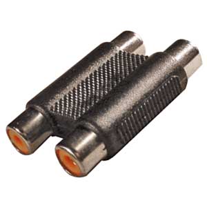 Adattatore 2 Prese RCA-2 Prese RCA AD/2070-C