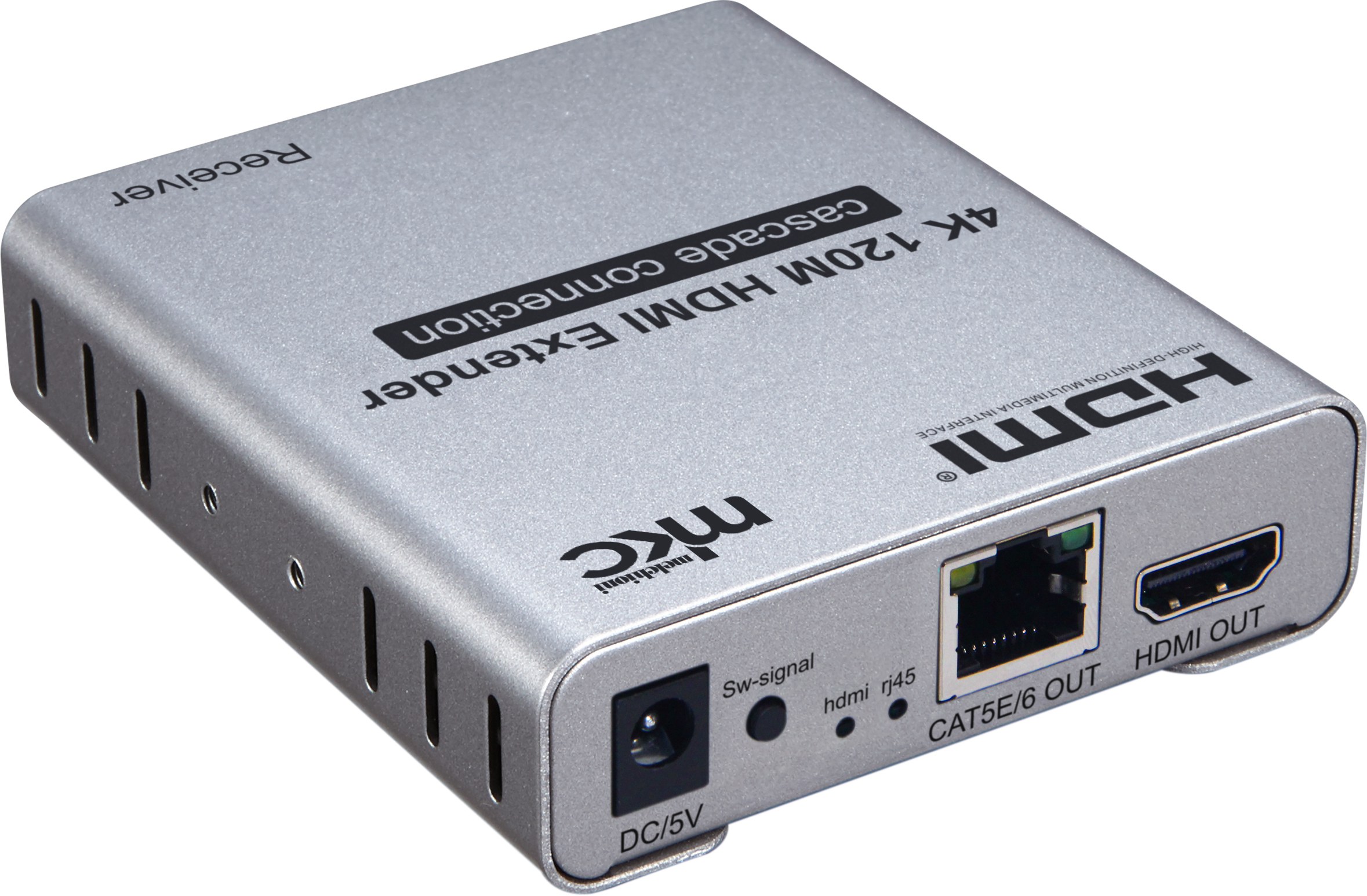 HDMI 1.4b Extender 4K up to 120m, daisy chain connection model MK-02ESC TX + RX