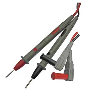 Coppia Puntali Isolati Rosso/Nero PUNT/66-I